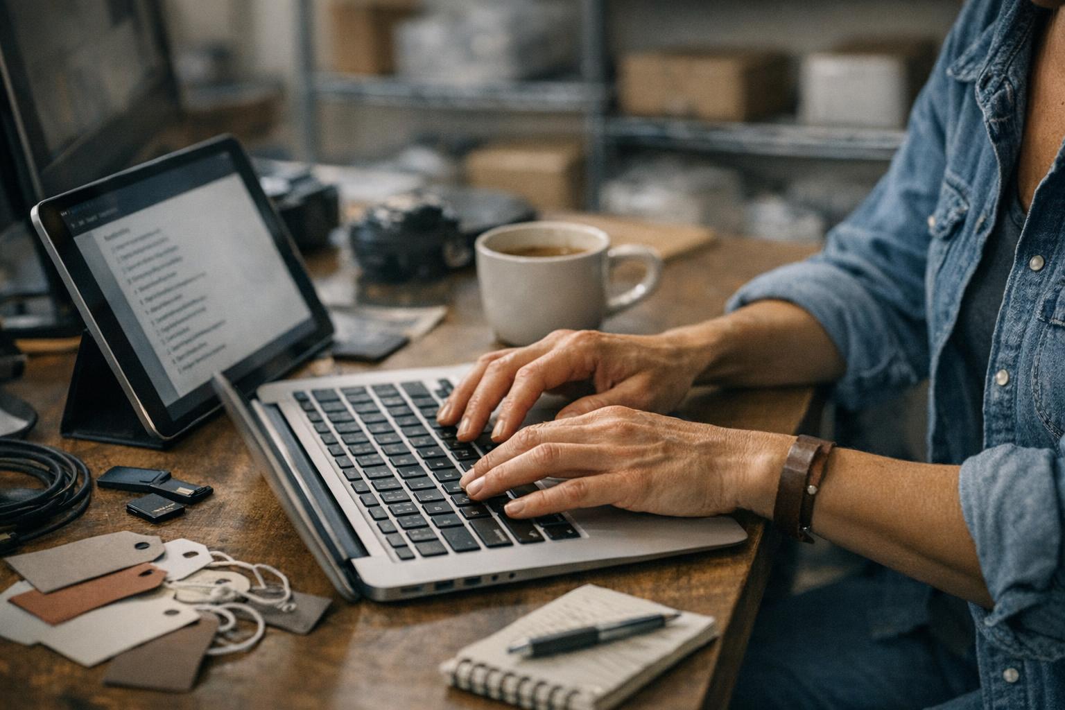 Team at a digital agency discusses ecommerce SEO services for optimizing online product listings