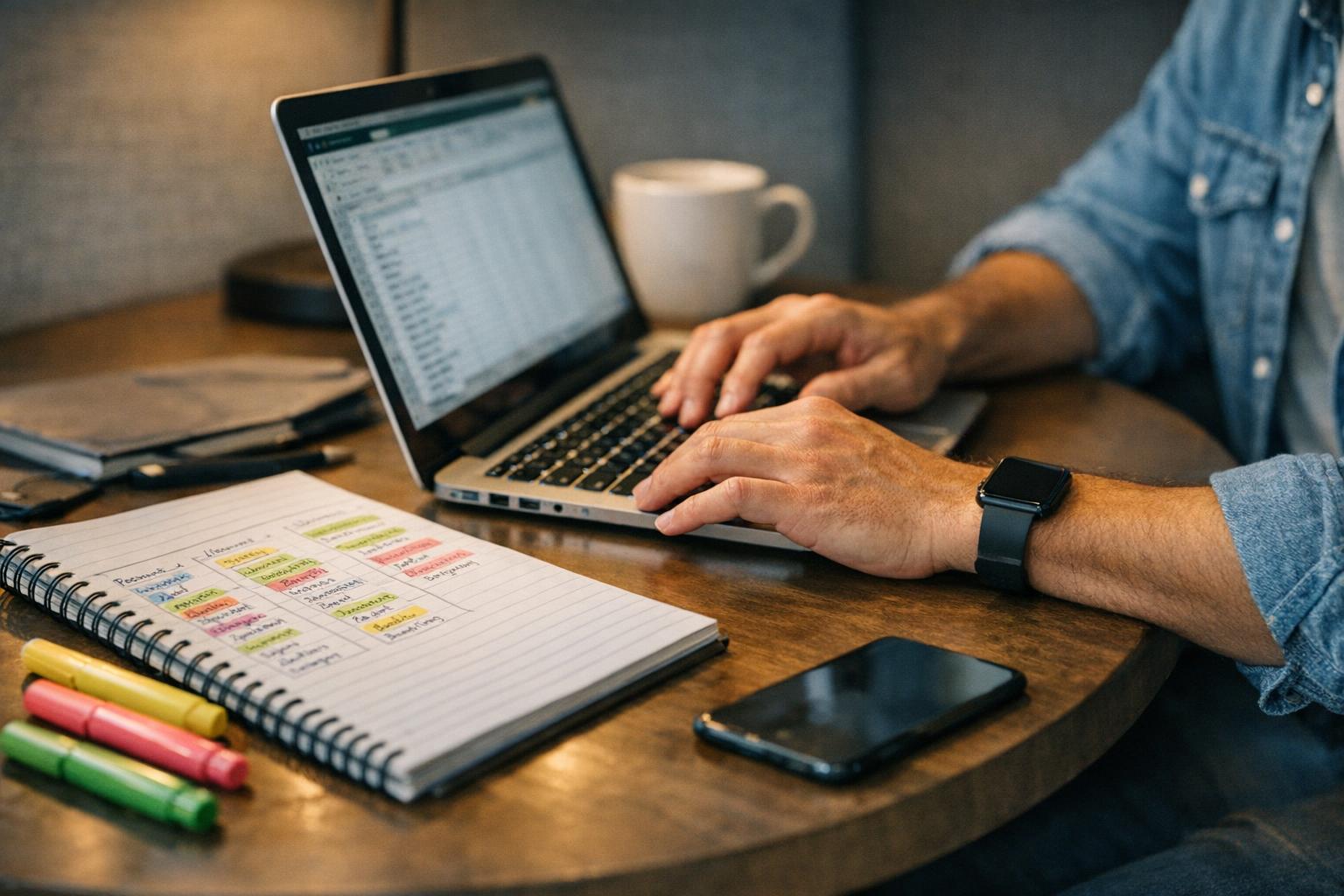 Team at a digital agency discusses PPC management services strategy with a focus on keyword grouping for better ad relevance